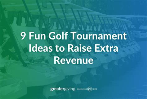 9 Fun Golf Tournament Ideas to Raise Extra Revenue .